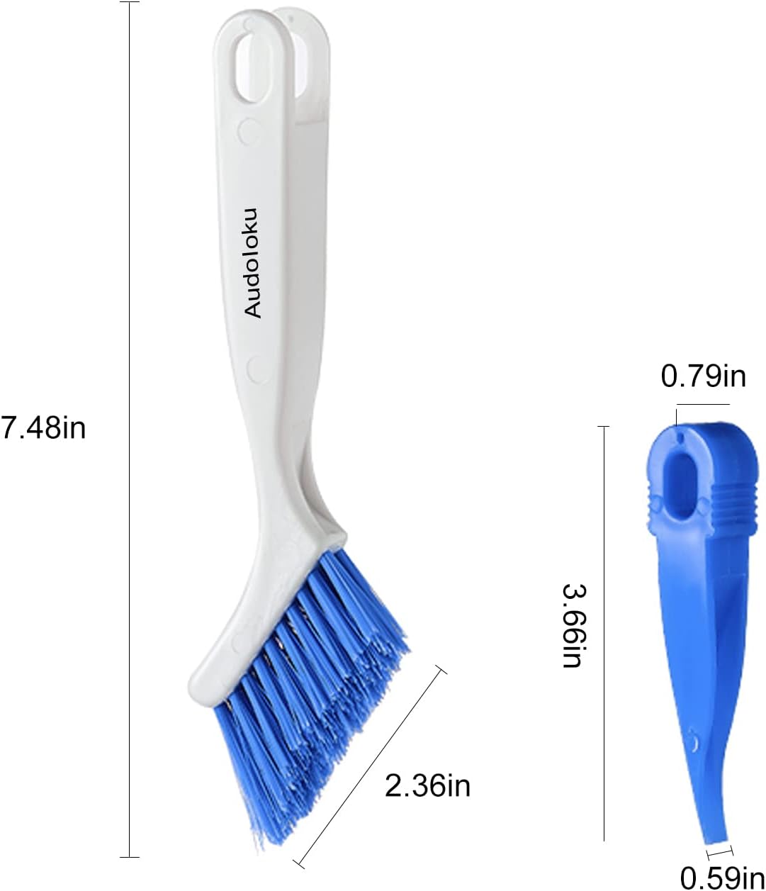 3PCS Crevice Brush Gap Deep Cleaning Brush Small Detail Kitchen Scrub Brush Window Groove Sliding Door Track Home Cleaning Brush
