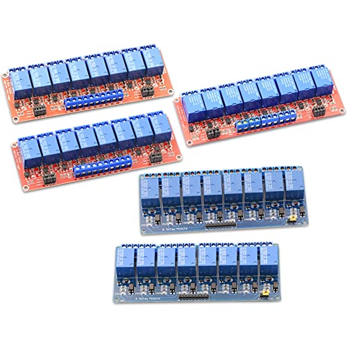 Module relais 8 canaux 5V avec optocoupleur pour déclenchement haut et bas