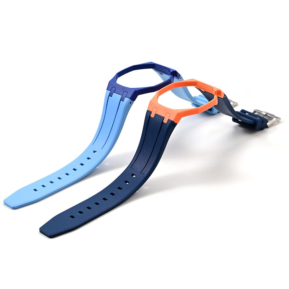 Bioceramic Gumowa obudowa i pasek do zegarka AP x Swatch Royal Pop - zamieniając zegarek kieszonkowy w zegarek na rękę