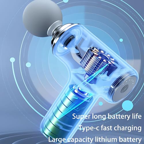 FEEMIE Massage Gun for Full Body [For Hot & Cold Therapy] | Massager Machine | Body Massager | Foot Massager Machine | For Neck, Back, Leg Massage