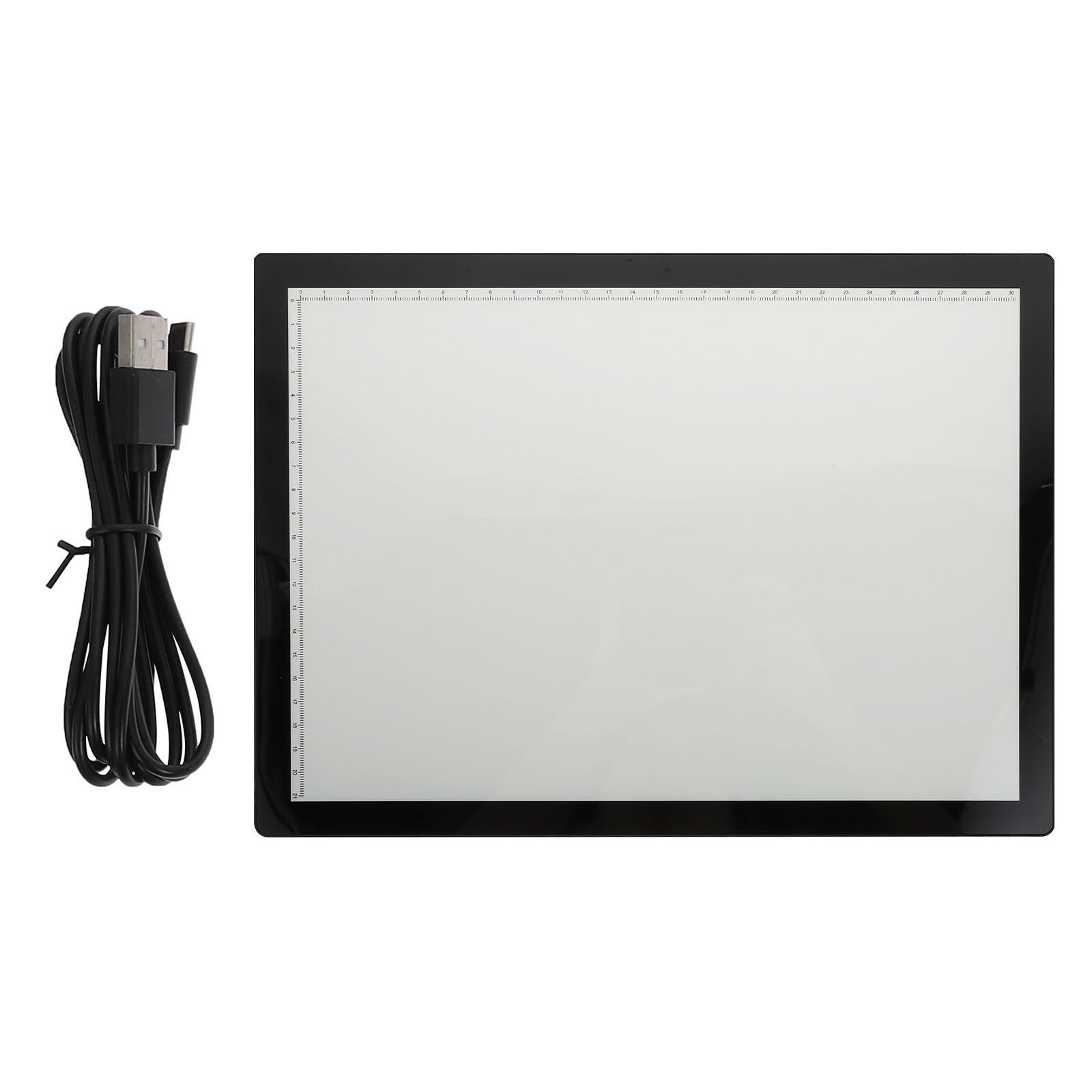 CIYODO Tavola da Disegno A4 per Calligrafia e Schizzi Illuminazione a LED Regolabile a 5 Livelli, Posizionamento Accurato e Batteria 2500mah in Abs