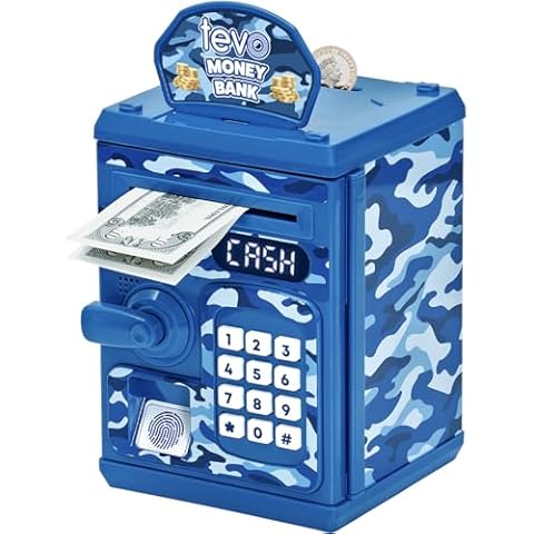Tevo Digital Money Box for Boys with Password Cover