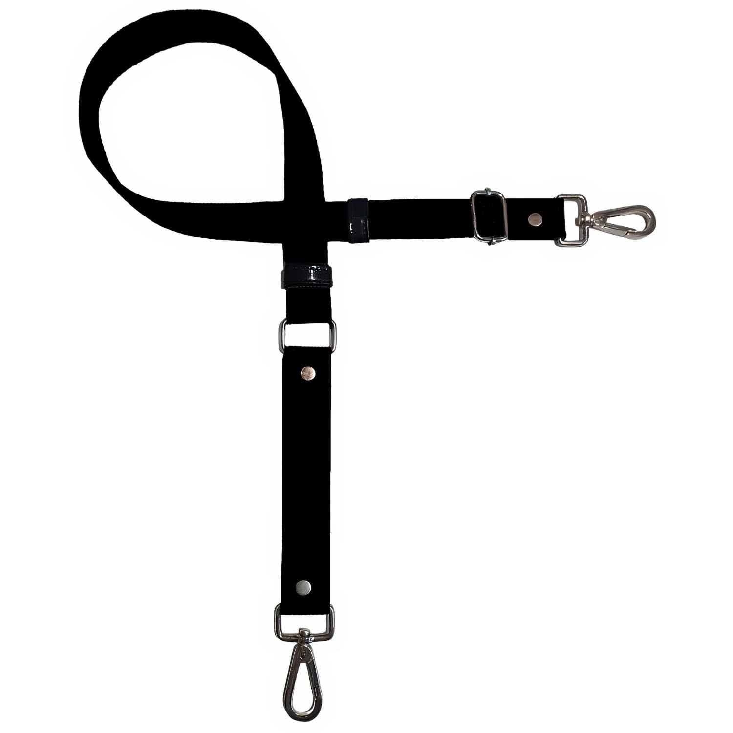 Replacement Adjustable Shoulder Strap With Swivel Snap Hook For Laptop Bags, Handbags, Suitable For All Bags Cross Body Sling Belt (Width - 2.5cm or 1 inch) - Stylish And Durable - Black-image-10