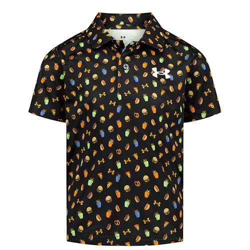 Image of Under Armour Boys' Matchplay Short Sleeve Golf Polo, Lightweight Performance Stretch, Logo Detailing