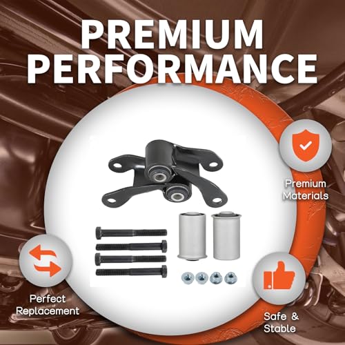 labwork 2pcs Rear Leaf Spring Shackle Repair Kit Replacement for Chevy C1500 K1500 Replacement for GMC Yukon C2500 K2500 Pickup Truck 1988-2017 722-006 - Thumbnail 5