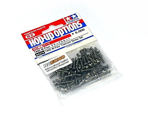 Kit de tornillos de titanio Tamiya TA05 M-Four 84274 para chasis de radiocontrol