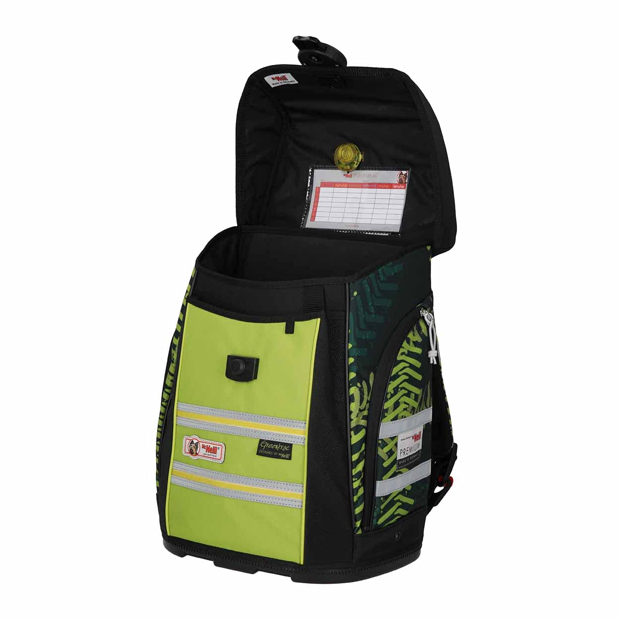 Generisch Traktor Greentrac ERGO Primero McLight Schulranzen-Set