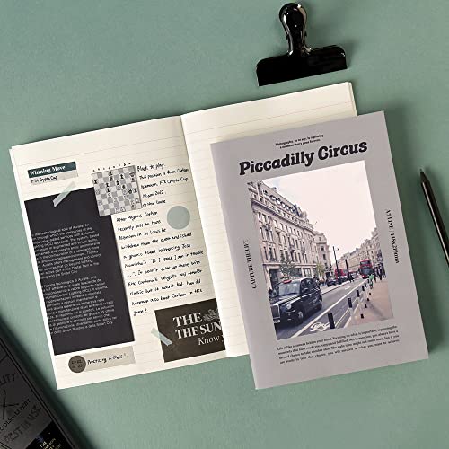 Carnet de notes A5 Monolike ligné portable pour écriture et étude