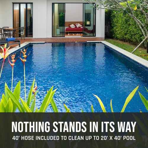 Hayward W32025ADC PoolVac XL Suction Pool Cleaner for In-Ground Gunite Pools up to 20 x 40 ft. with 40 ft. Hose (Automatic Pool Vacuum)