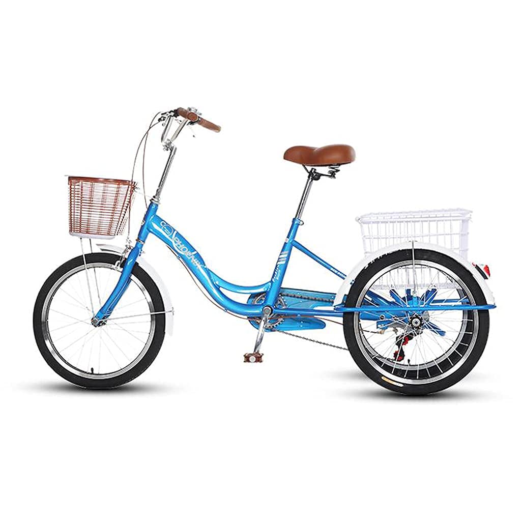 Buy Home Adult Tricycle Three Wheel Cruiser Bike 20Inch Trike Wheels