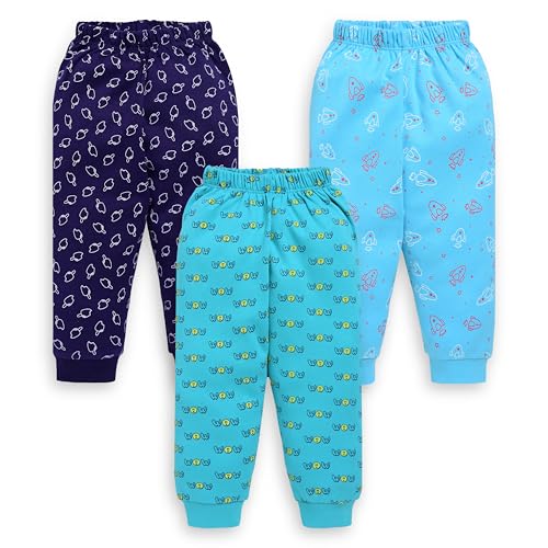 Image of LuvLap Baby Boys & Girls 100% Cotton Pyjama Pack of 3