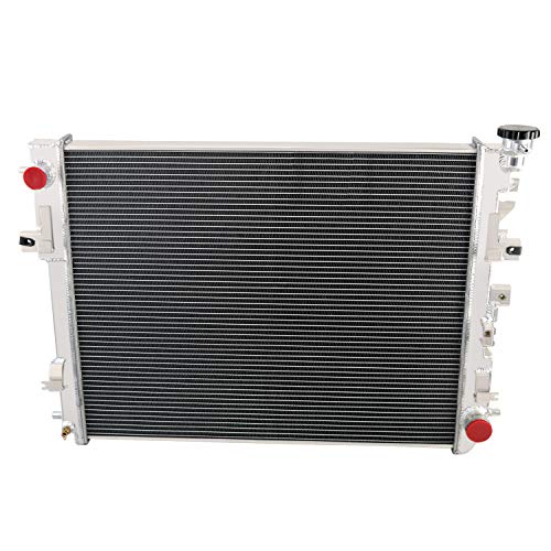 ALLOYWORKS 3 Row Aluminum Radiator Fits For 2009-2018 Dodge Ram 1500 2500 3500 Pickup 3.7L 4.7L 5.7L V6 V8