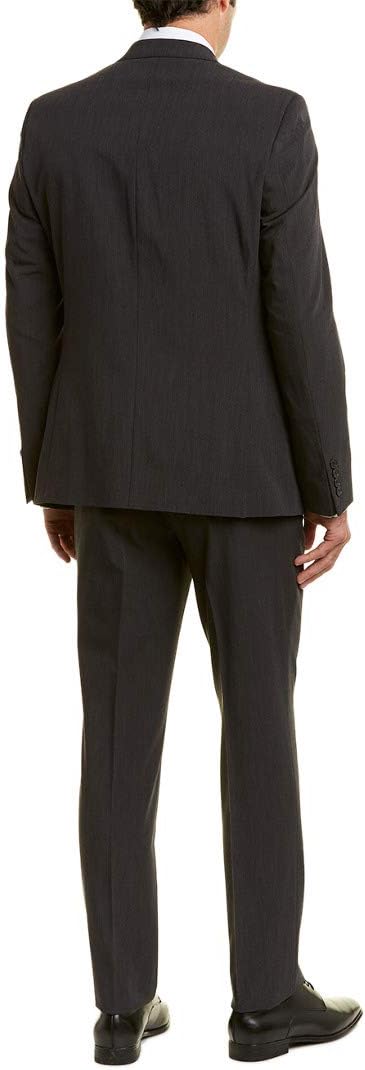 Nick Graham Men's Slim Fit Stretch Finished Bottom Suit