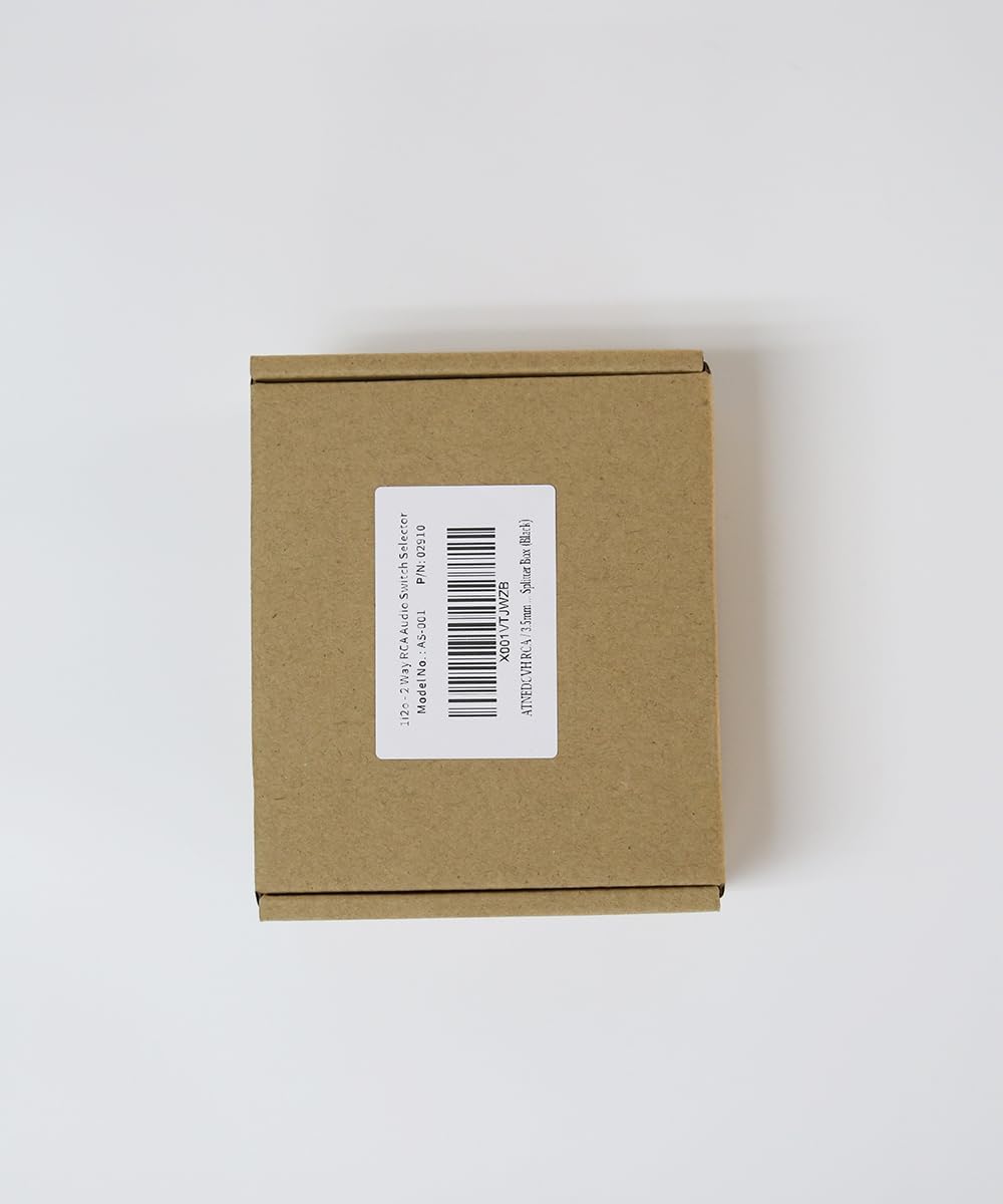 RCA / 3.5mm Port 1 in 2 Out / 2 in 1 Out Bi-Directional Audio Switcher, 2-Way Stereo L/R Sound Channel Speaker Headphone Audio Switch Selector Splitter Box Black image 8 of 13 B0C7TXQ3YS