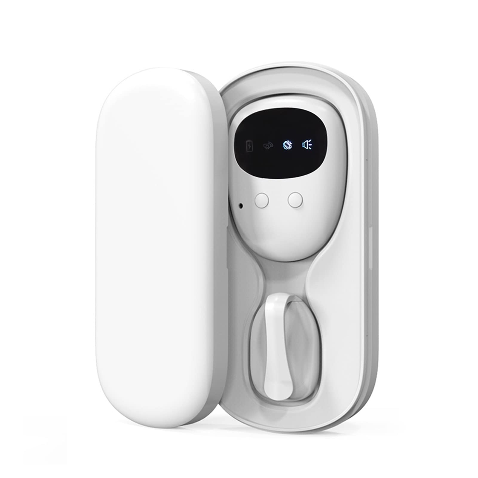 Alarma inteligente de recordatorio de enuresis, Alarma inalámbrica for mojar la cama for niños y niñas, recargable por USB, alarma inalámbrica for orinar, con receptor for niños mayores Cuidado del en