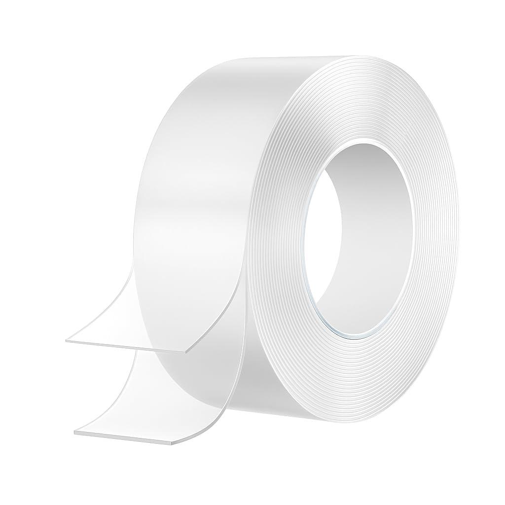 Nano Tape Heavy Duty - Ruban Double Face Amovible 30mm X 3m - Adhésif Puissant Sans Trace