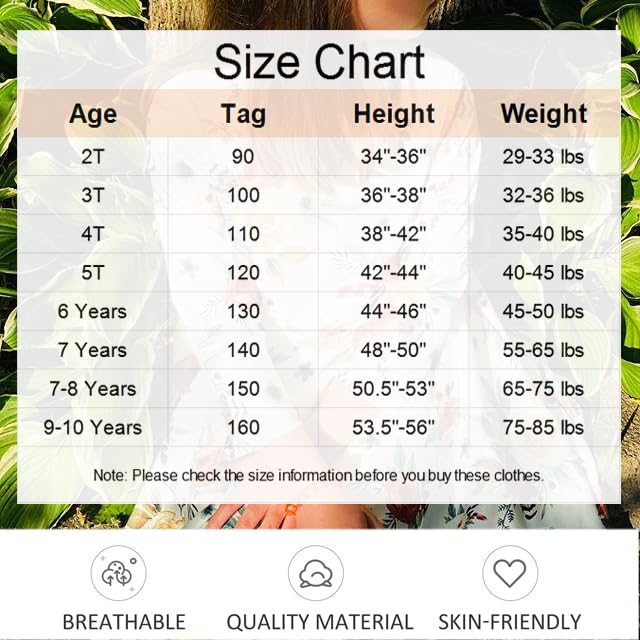 Image of Toddler Baby Girls-Fall-Clothes-Set Little Girls Floral Plaid Highlow Tunic Tops+Leggings Outfits Boutique Clothing