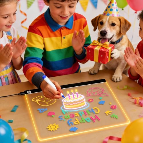 Tableau à dessin lumineux effaçable pour ne plus gaspiller de papier - 3