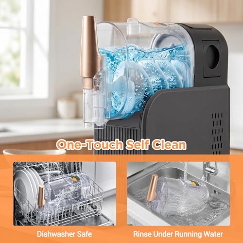 Slush Machine, Frozen Drink Maker 2L Capacity for Smoothies Milkshakes Frozen Cocktails Juice Slush Home Use Slushie Maker with Rinse Cycle Easy Clean No Ice Required - image 6
