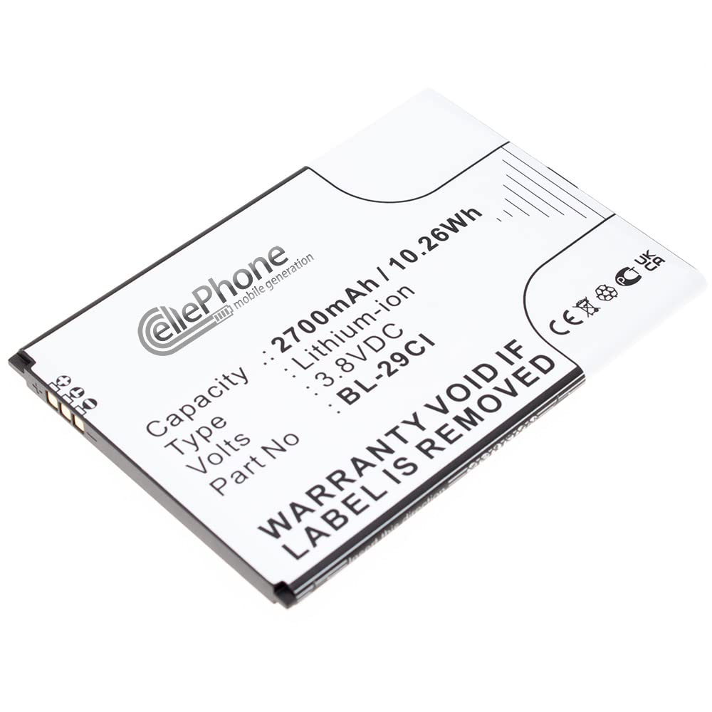 Ultra-Power - Batteria compatibile con Nokia C10, durevole, 3400 mAh, Bl- 29ci Ultra-Power - Batteria compatibile con Nokia C10, durevole, 3400 mAh, Bl- 29ci