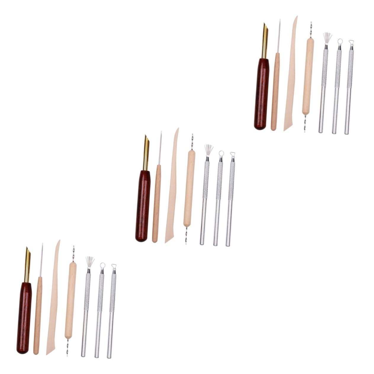DOITOOL Juego De 3 Herramientas Para Esculpir Arcilla Tallado Cerámica Modelado Inicio Trabajo Horno Hornear Arcilla Herramientas Tallar Modelar Kit Esculpir Modelado