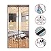 Produktbild Magnetische Bildschirmtür Mit Heavy Duty Mesh Curtain,prämie Magnete Und Voller Rahmen Magic Tape,halten Sie Bugs Out,lässt Frische Luft In A 220x85cm(87x33inch)