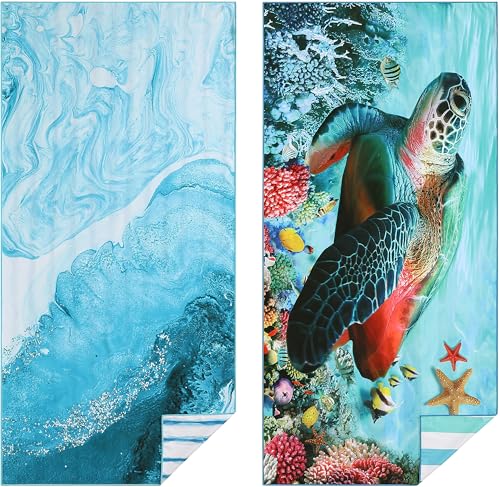 Casa Platino Beach Towels 2 Pack – Extra Large...
