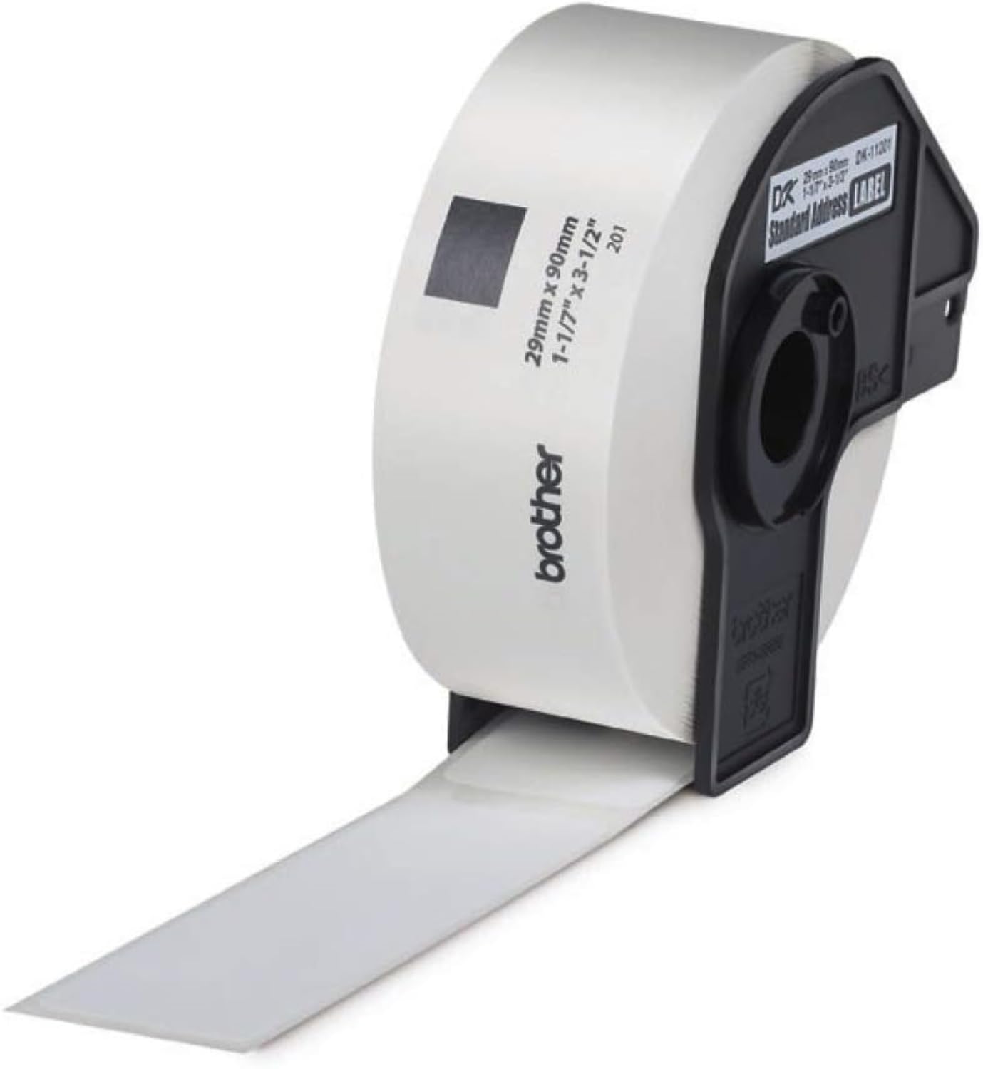 Amazon.com : Brother DK-11201 - Black on White - 29 x 90 mm 400