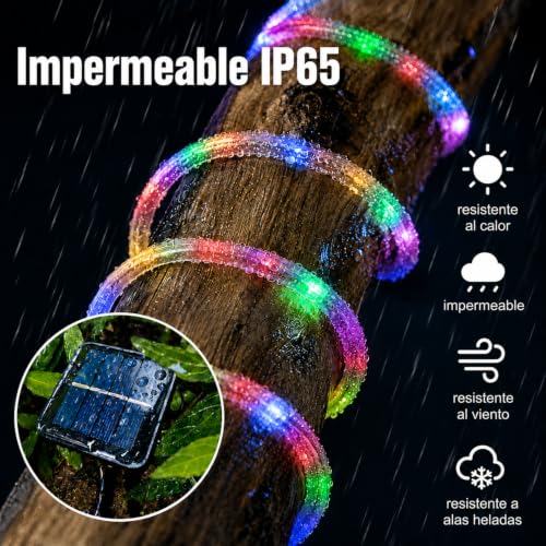 Recopilación y reviews de Luces de Navidad solares que Puedes comprar On-line. 4 Imagen adicional