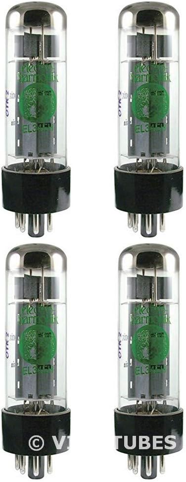 Electro Harmonix EL34 Quartet Matched Pairs Power Tubes