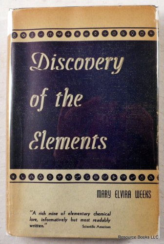 Discovery of the elements, B00085DC0W Book Cover