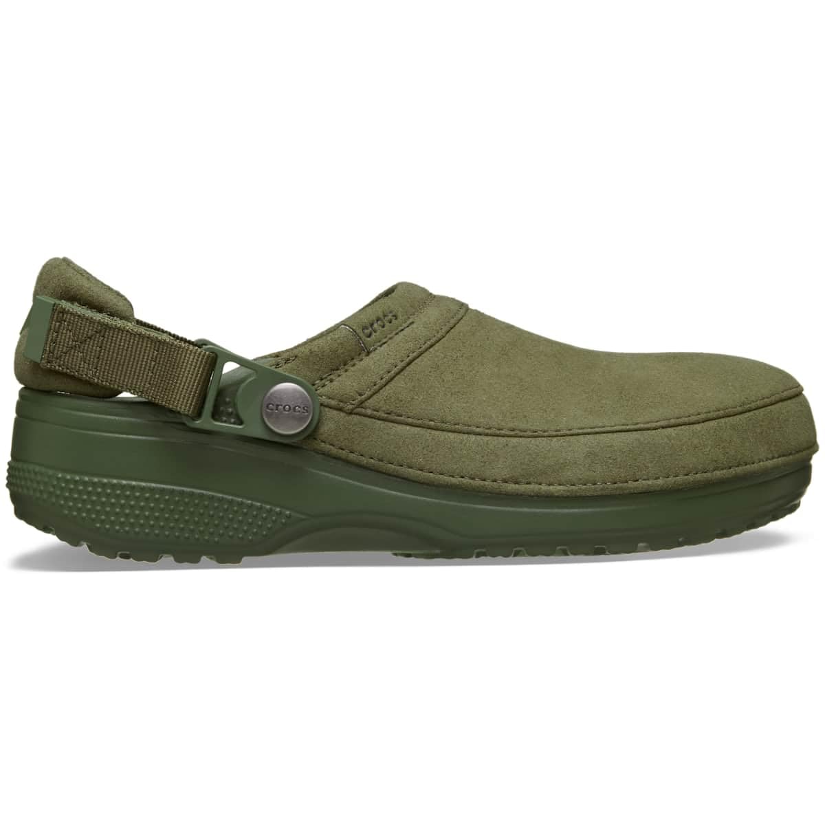 Crocs Unisex-Adult Classic Crafted Canvas &amp; Suede Clogs
