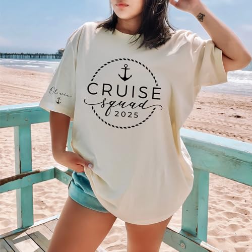 Family Cruise Squad Shirt Cruise Squad 2025 Shirt Cruise T-Shirt Birthday Cruise Shirts Family Cruise Tshirt Cruise Vacation Matching Trip Tee Multicolor3
