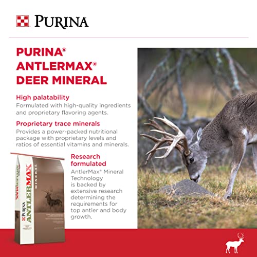 Purina | AntlerMax Deer Mineral | 25 Pound (25 lb.) Bag - Thumbnail 2