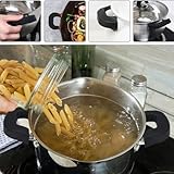 Pot Handle Holder, 4pcs Silicone Assist Handle Holder heat-resistant and Heat-insulating Silicone Handles Silicone Pot Earrings Anti-scald Hand Protector, Suitable for Pans, Casserole, Frying Pans - Image 7