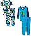 Gerber Boys' Baby and 4 Piece Cotton Pajama Set, Dino Roar, 12 Months