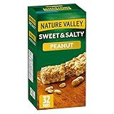 Nature Valley Sweet and Salty Peanut Chewy Nut Bars, 32pk, 1.1kg/2.4 lbs.,{Imported from Canada}