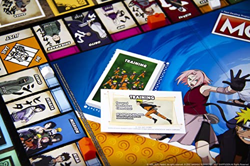 Monopoly Naruto | Collectible Monopoly Game Featuring Japanese Manga Series | Familiar Locations And Iconic Moments From The Anime Show, 2-6 Players #TOP6