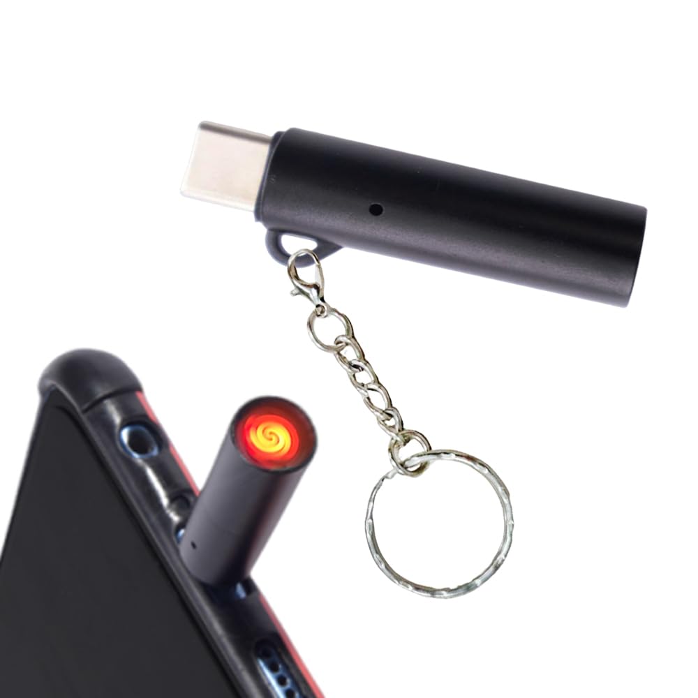 【type-c モバイルシガーライター】ユニバーサルブロワーライター Android ワイヤレスシガーライター 多機能対応 iPhone 15/iPhone 16/Galaxy/AndroidなどType C機種対応