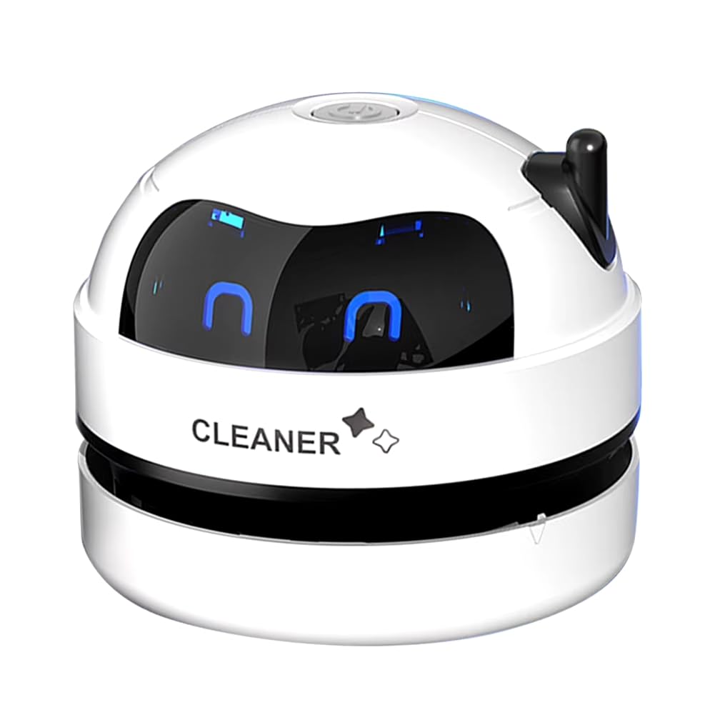 CTRLZS Desktop Cleaner Vacuum Cleaner for Home Table Sweeper Mini Vacuum Cleaner USB Rechargeable Wireless Cleaner A