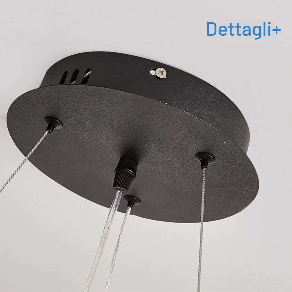 Astronauta moderna lampada a sospensione, dimmerabile creativo LED camera dei bambini pianeta lampadario a sospensione, illuminazione a soffitto vivaio, LED camera dei bambini Lam (3 colori dimmerabil