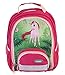 Produktbild Pinker Mädchenrucksack mit Einhorn-Print von FUNKI, Kinder Rucksack in Rosa mit Einhorn für Freizeit und Kindergarten