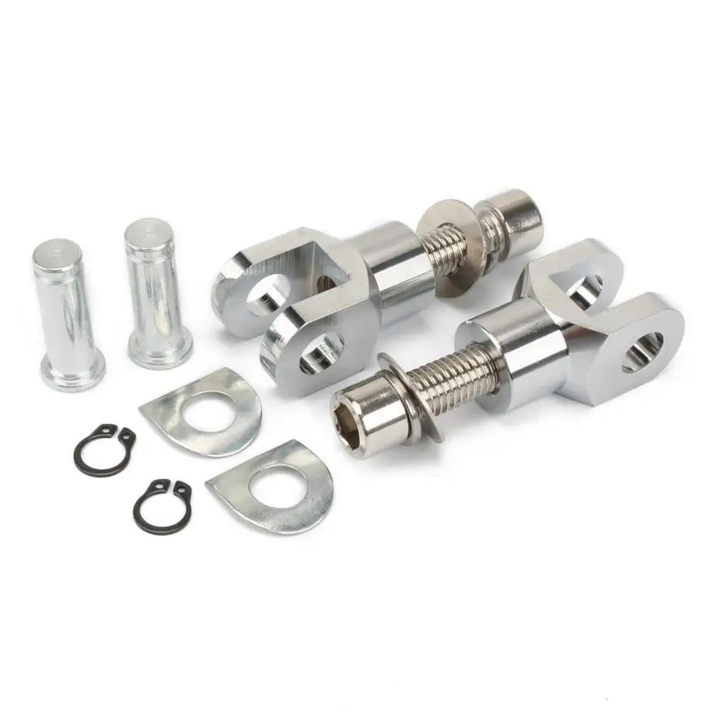 Supports de repose-pieds kit de matériel de chape 29mm chrome