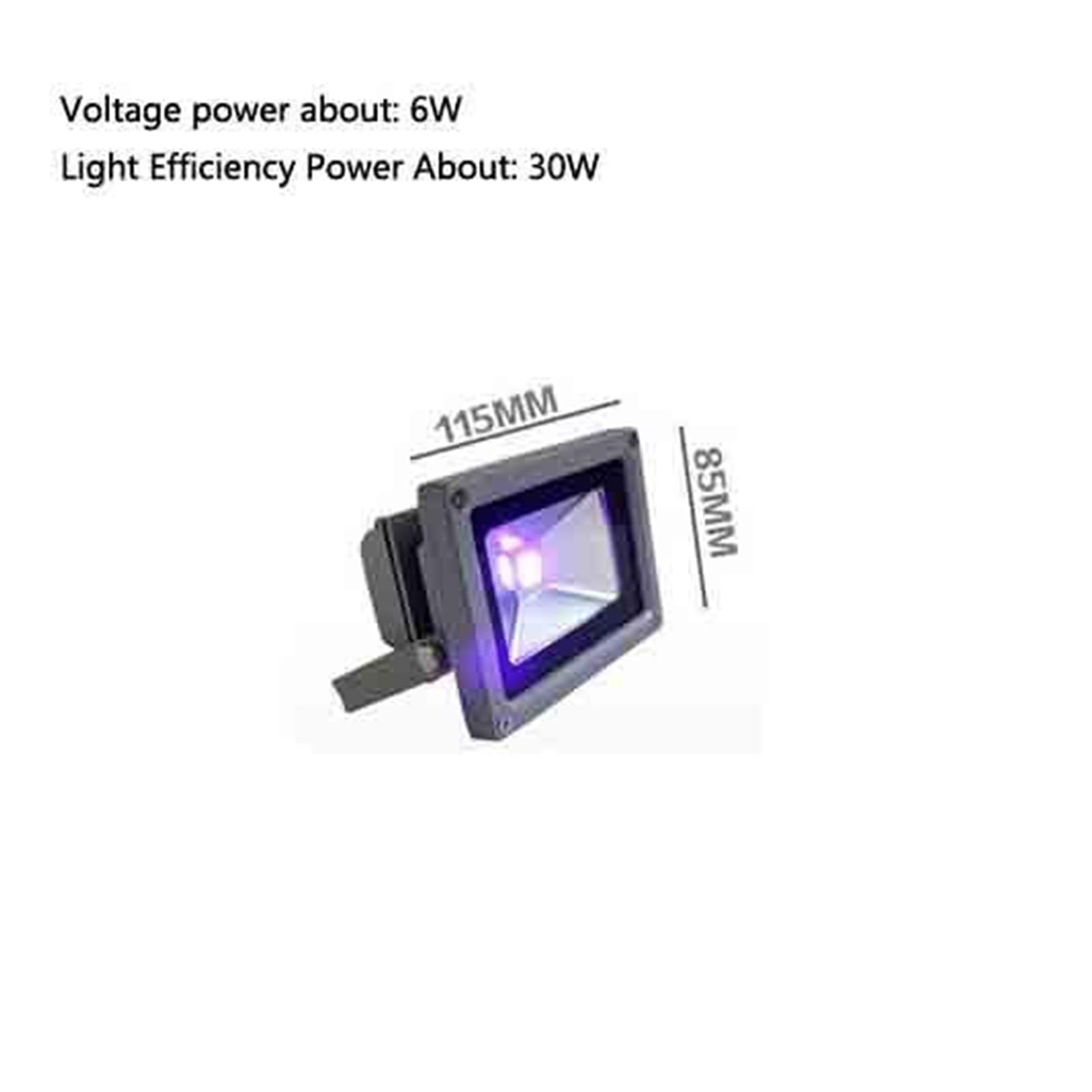 Lampada per polimerizzazione UV 100W 300W 365nm 405nm 395nm Led UV Gel che cura lampada a luce ultravioletta macchina da stampa resina inchiostro vernice stampante 3D for serigrafia(395NM,30W)