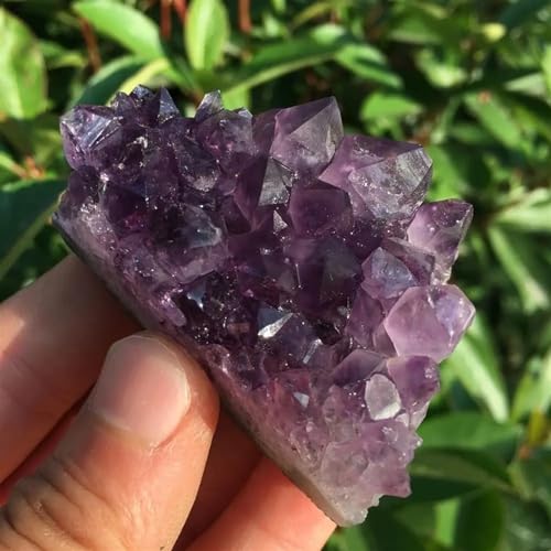 Améthyste quartz de qualité supérieure en cluster géologique - 4