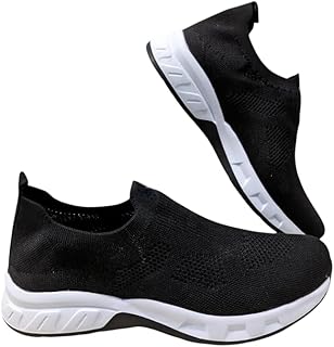 حذاء رجالي سهل الارتداء بدون أربطة - خفيف الوزن، قماش شبكي قابل للتهوية، مريح للمشي والجري والرياضة اليومية مقاسات وألوان متعددة