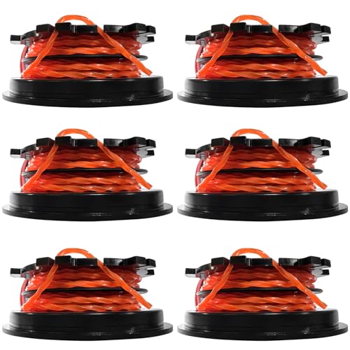Aporozona Replacement String Trimmer Spool for Troy-Bilt TB22 TB25S TB25CB TB25SB TB22 TB252s EC Gas String Trimmer for Hyper Tough h2510 h2520 for Craftsman WS2200 WC210 WC2200 WS205
