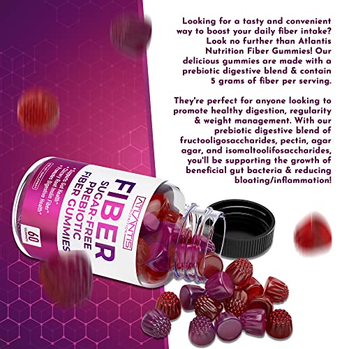 Atlantis Nutrition Sugar Free Fiber Gummies