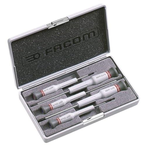 Facom AEFP.J1 - Set of 5 Micro-Tech Phillips Screwdrivers