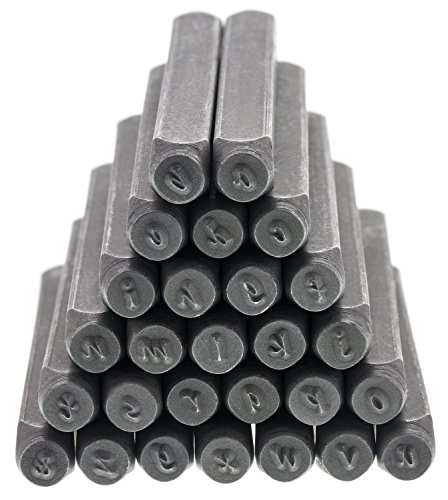 Beadsmith Alphabet Punch Set W/Case 27/Pkg-Handwritten 2mm Lowercase Letters Beadsmith Alphabet Punch Set W/Case 27/Pkg-Handwritten 2mm Lowercase Letters